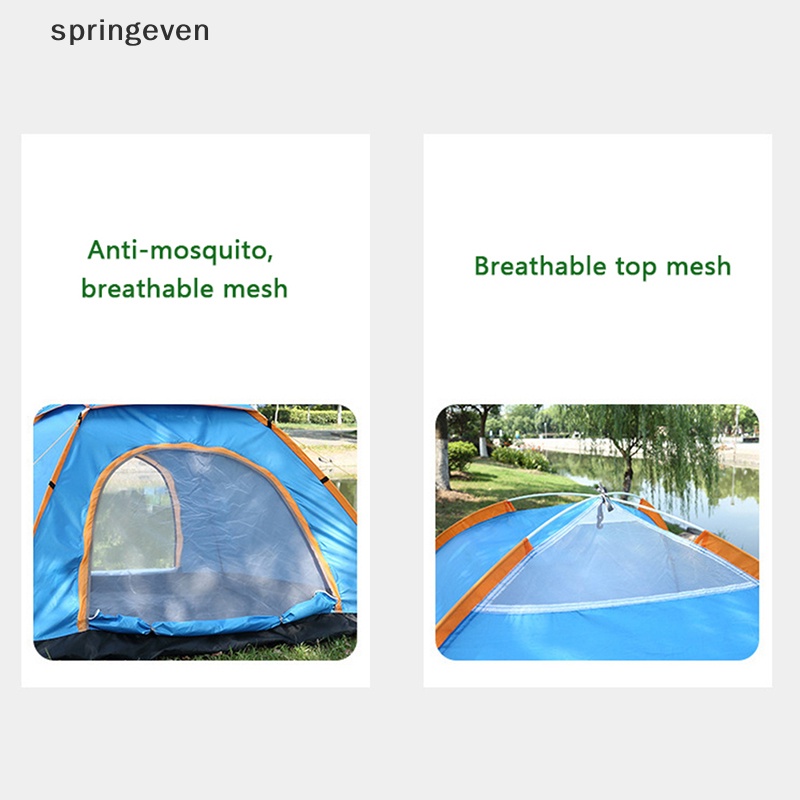 Lều Che Nắng Ngoài Trời Tự Động Hai Cửa Chống Thấm Nước Dành Cho 2-3 Người