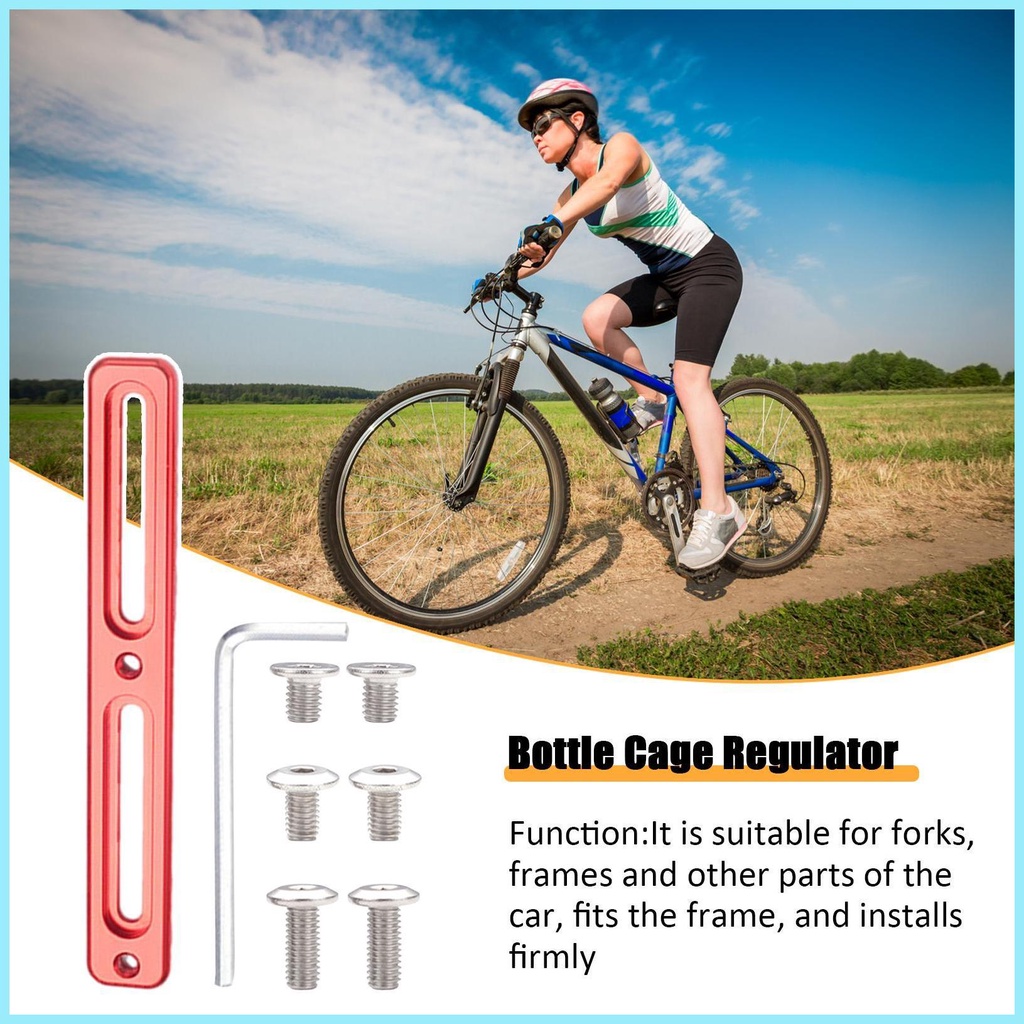 Giá Đỡ Bình Nước Bằng Nhôm Gắn Xe Đạp Tiện Dụng