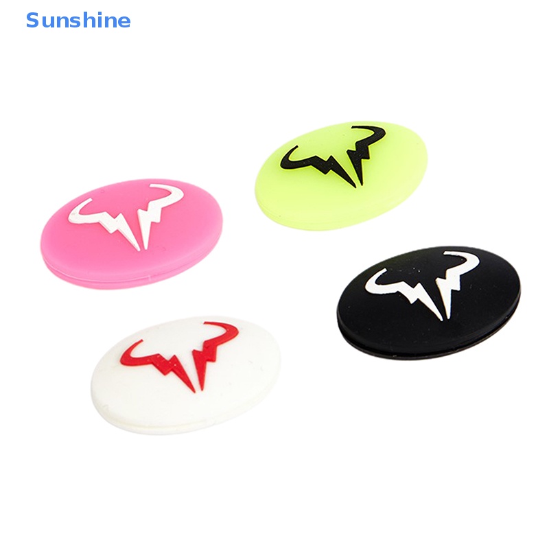 Phụ Kiện Giảm Xóc Gắn Vợt Tennis Bằng Silicon In Hoạt Hình Dễ Thương