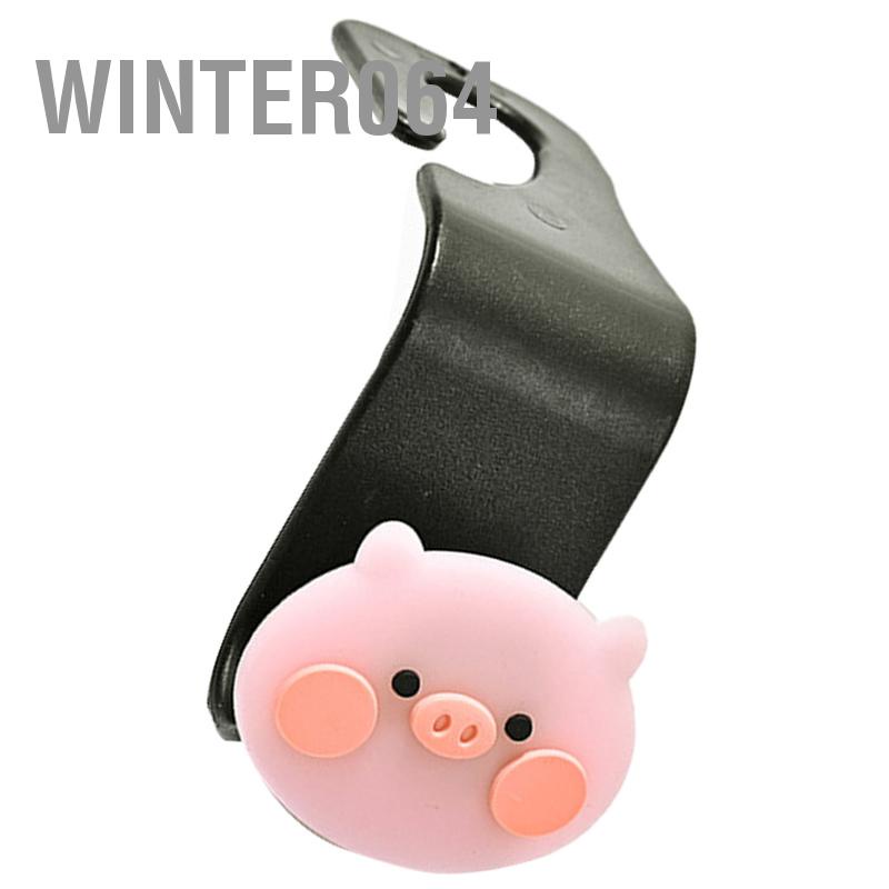 Winter064 Ghế Sau Ô Tô Tựa Đầu Móc Treo Sắp Xếp Lưu Trữ Họa Tiết Dễ Thương Cho Áo Khoác Dù Túi Tạp Hóa Xách Máy Tính Bảng