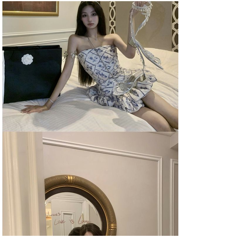 Đầm Công Chúa Cao Cấp Phong Cách Retro Xuân Hè 2023 Mới Cho Nữ