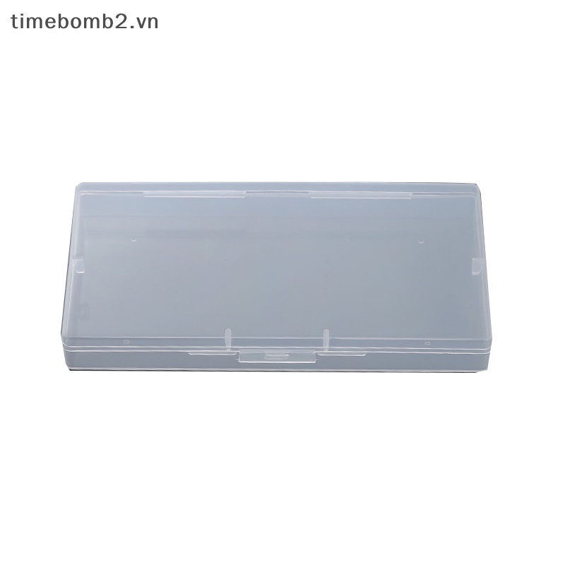 Hộp Nhựa Trong Suốt Hình Chữ Nhật Đựng Trang Sức Tiện Dụng