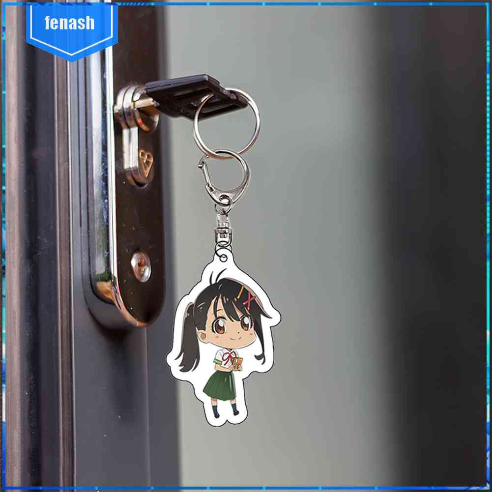 Móc Chìa Khóa Bằng Acrylic Hình Suzume No Tojimari Dễ Thương
