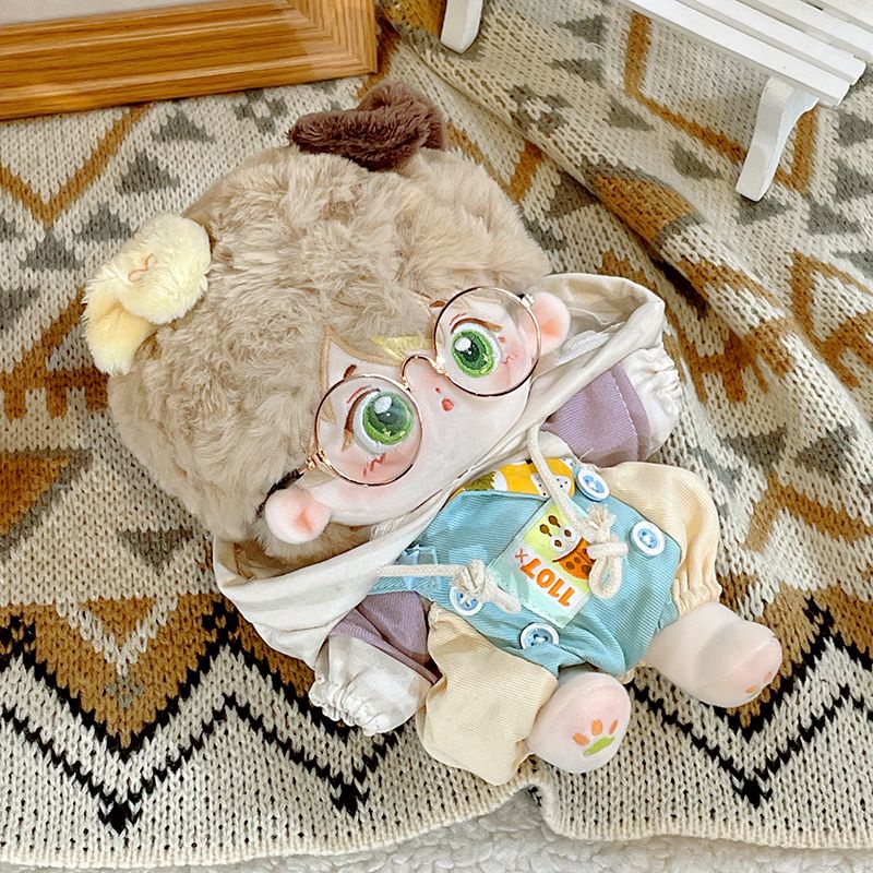 Bộ Quần Áo Cotton Dành Cho Búp Bê 20cm