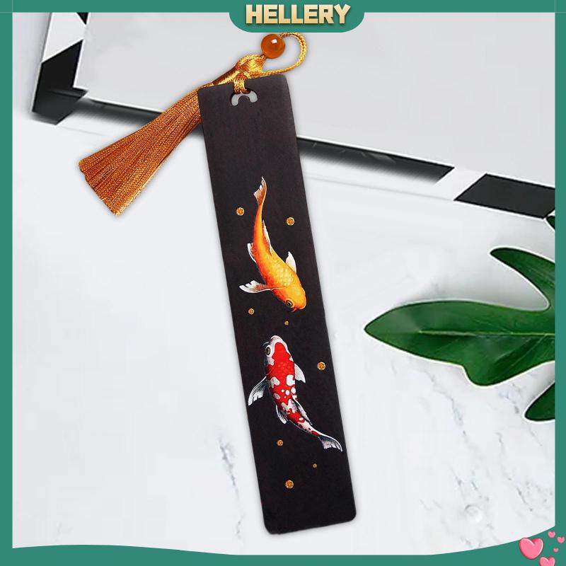 Thẻ Đánh Dấu Trang Sách Bằng Gỗ Phối Tua Rua Độc Đáo Trang Trí Lễ Tốt Nghiệp / Văn