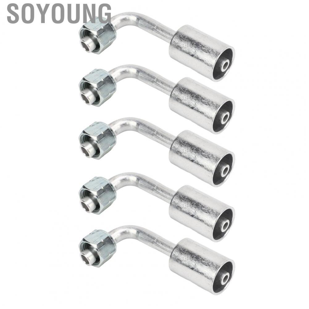 Soyoung Air Conditioning 90 Degree Beadlock High Strength  AC Splicer Fitting for Car