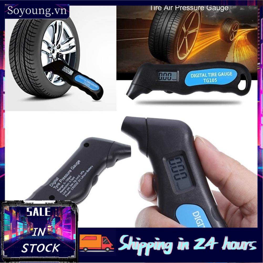Soyoung Digital Tire Pressure Gauge Professional LCD Tester for Car Truck