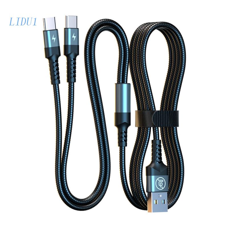 Dây Cáp Sạc LIDU1 Chuyển Đổi Usb Sang Usb-C 40W Type-C 1 Sang 2 Cho Điện Thoại / Máy Tính Bảng