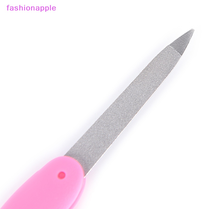 1 Cây Dũa Móng Tay Bằng Thép Không Gỉ Có Thể Gập Lại