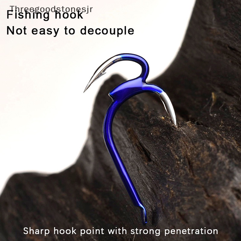 Set 10 Lưỡi Câu Cá Bằng Thép Cacbon Có Tay Cầm Bền Chắc