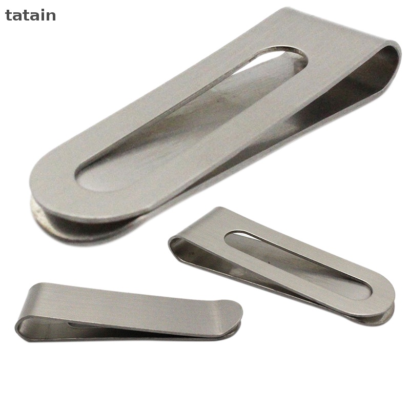 Kẹp Tiền / Thẻ Mini Bằng Thép Không Gỉ Tiện Dụng