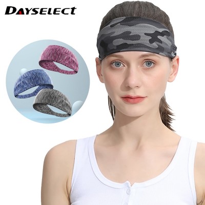 Băng Đô Thể Thao Bằng Silicone Chống Trượt Thấm Hút Mồ Hôi Tiện Dụng