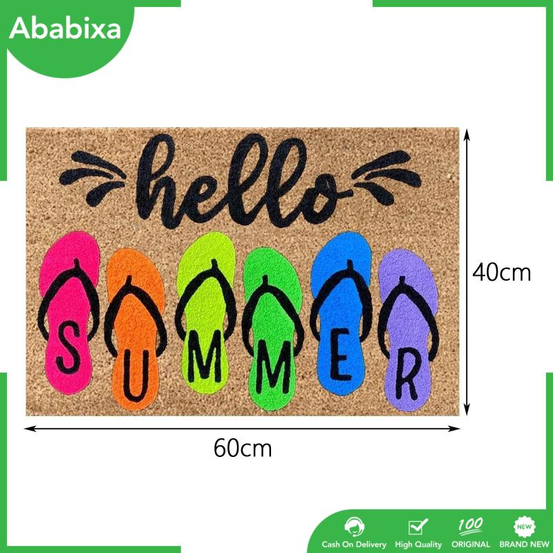 [Ababixa] Thảm Cao Su Chống Trượt Lót Sàn Nhà Tắm / Phòng Ngủ / Gara / Văn Phòng Trang Trí Dễ Lau Chùi