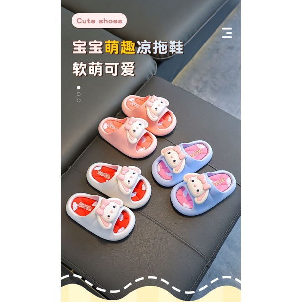 Dép Sandal Công Chúa Đế Mềm Chống Trượt Kích Thước Vừa / Lớn Dễ Thương Dành Cho Bé Gái