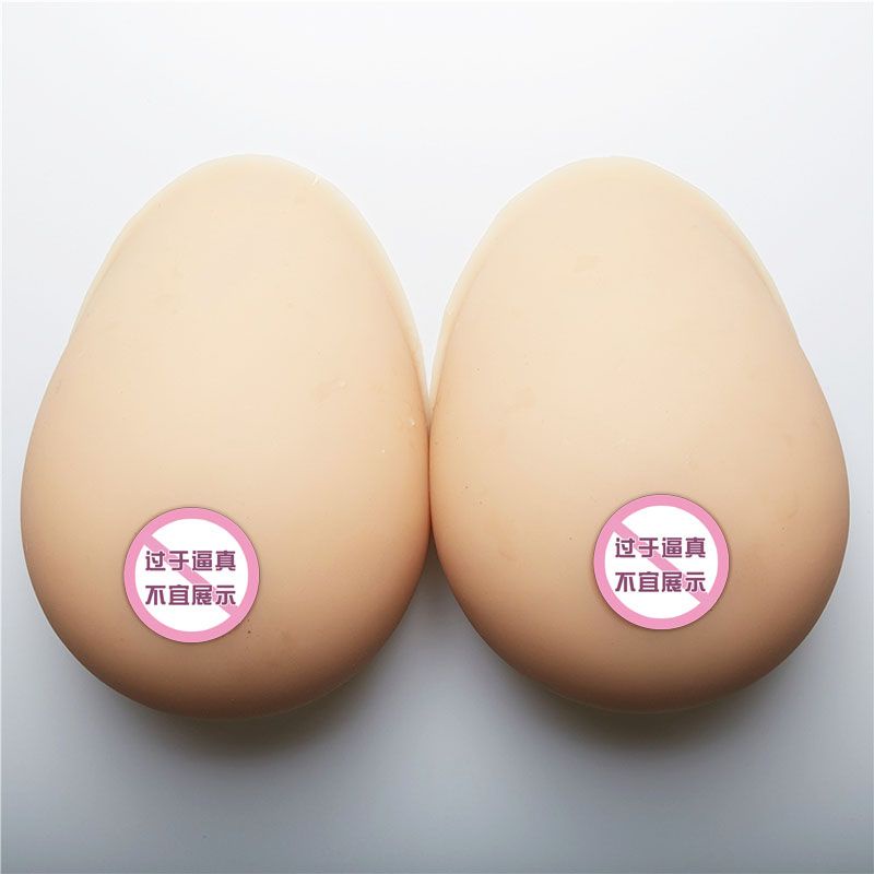 Ngực Giả Hình Giọt Nước Bằng Silicone Cho Nam Và Nữ