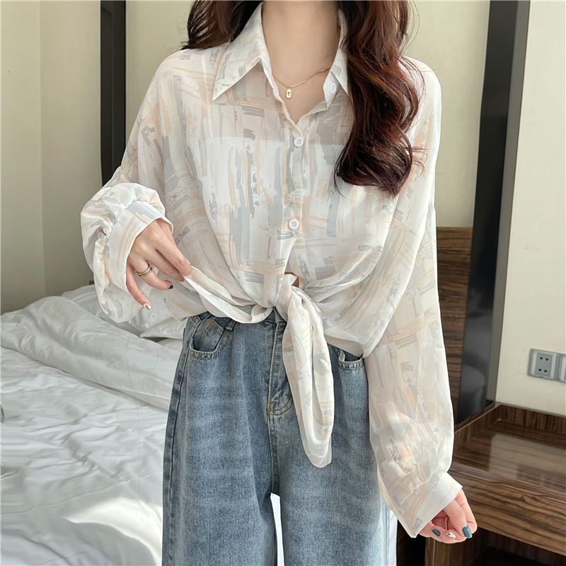 Áo Polo Tay Dài Chống Nắng Thiết Kế Mới Ngọt Ngào Thời Trang Mùa Hè Dành Cho Nữ