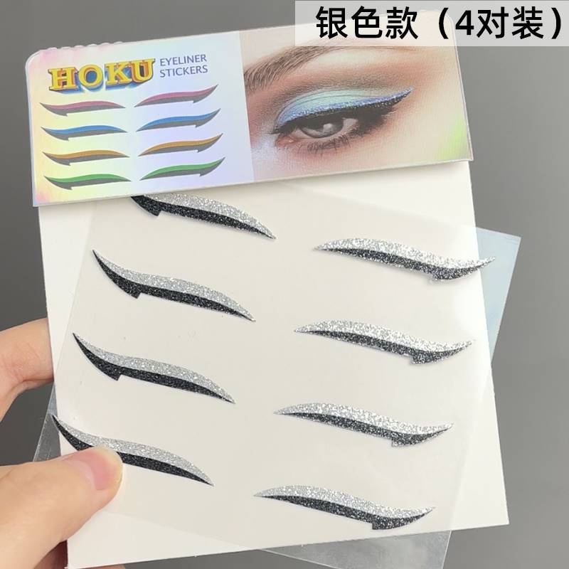 Miếng Dán Kích Mí Màu Sắc Tự Nhiên Phong Cách Âu Mỹ