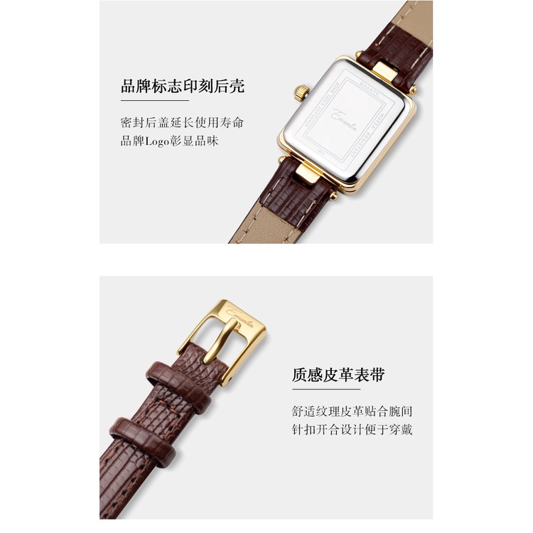 Đồng Hồ Đeo Tay Yiwenlin Dáng Vuông Nhỏ Thời Trang 2023 Phong Cách Mới 2023 Cho Nữ