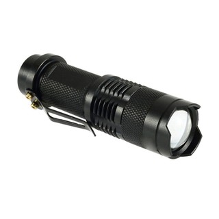 Portable Q5 LED Flashlight Torch Adjustable Lamp 300LM For Outdoor Activity