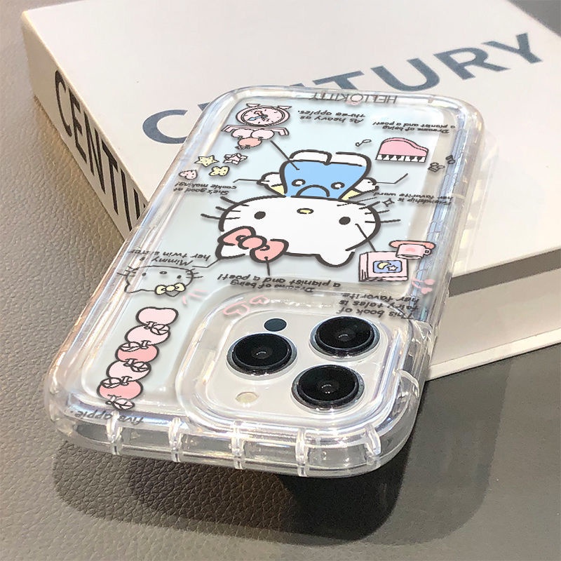 ✅Ốp Điện Thoại Mềm Trong Suốt Chống Sốc Họa Tiết Thỏ Cho Iphone 14 Medi 13 Xsmax 11 / 12 Xsmax pro 78p xr YC4Q