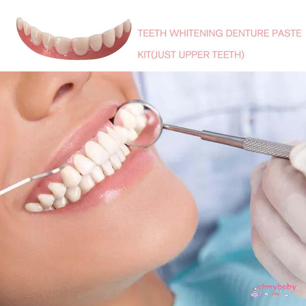 [OMY] Perfect Instant Smile Comfort Fit Flex Upper Denture Paste Cover Care Beauty Tool [P/6]