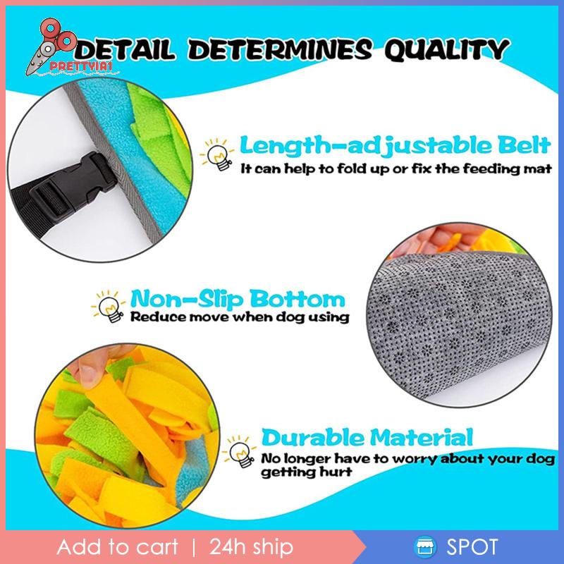 Đồ Chơi Thảm Tập Nhai Cho Thú Cưng Prettyia1