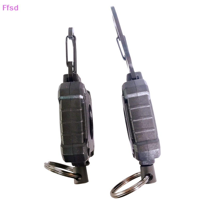 1 Móc Chìa Khóa Bằng Kim Loại Có Thể Thu Gọn Tiện Dụng