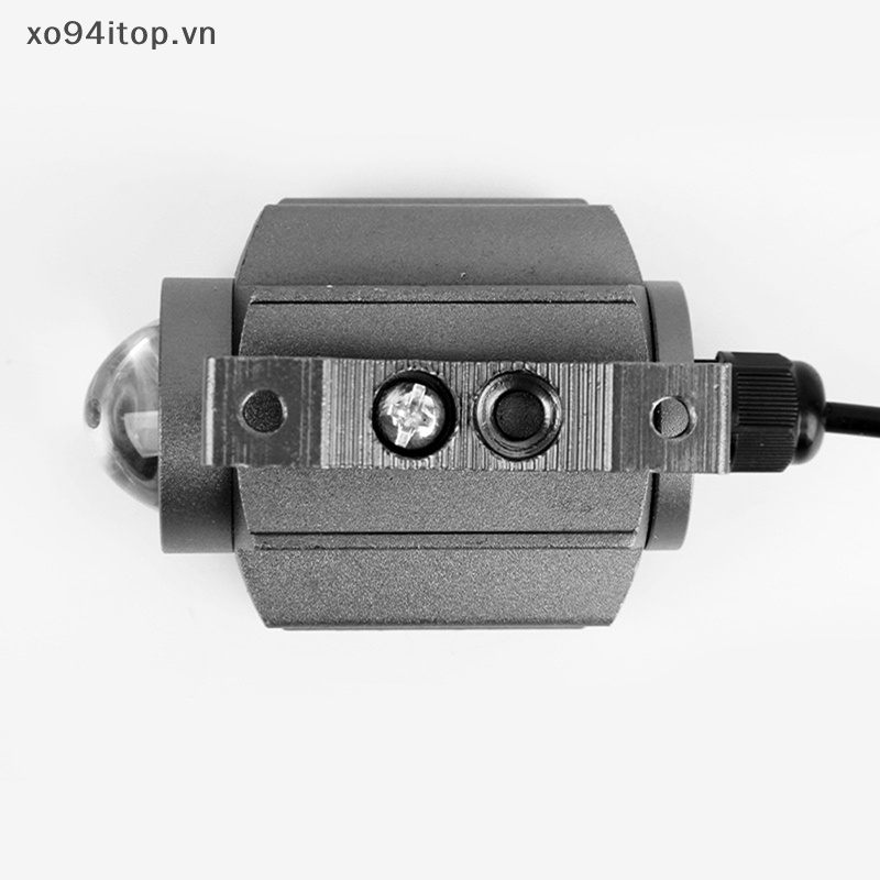 Set 1 / 2 Đèn Pha LED 9-85V Ánh Sáng Trắng / Vàng Dành Cho Xe Mô Tô