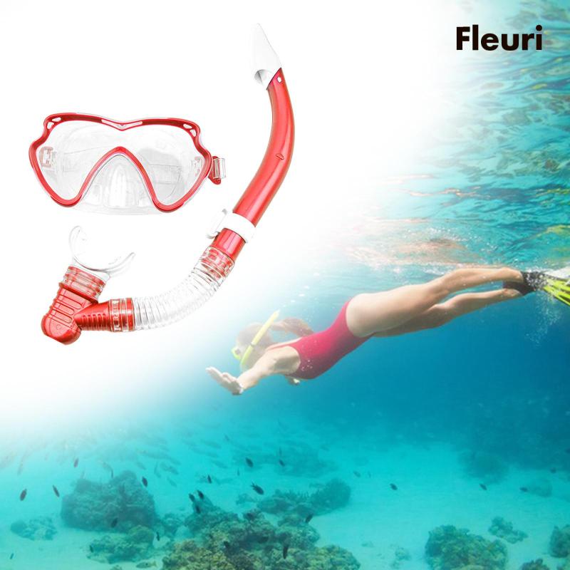 Bộ Ống Thở Dễ Thở Chuyên Dụng Cho Môn Thể Thao Dưới Nước