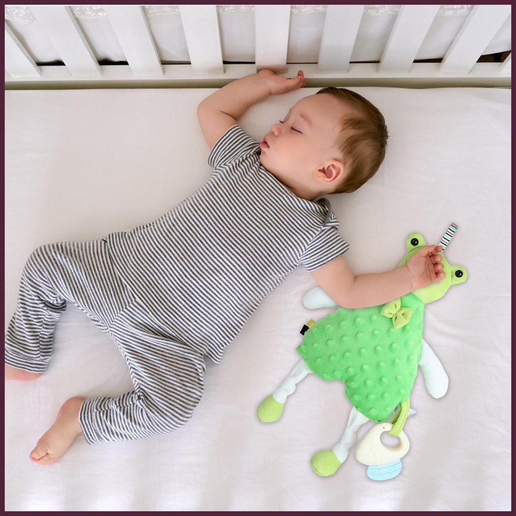 Đồ Chơi Nhồi Bông 3D Mềm Mại An Toàn Cho Bé Mọc Răng