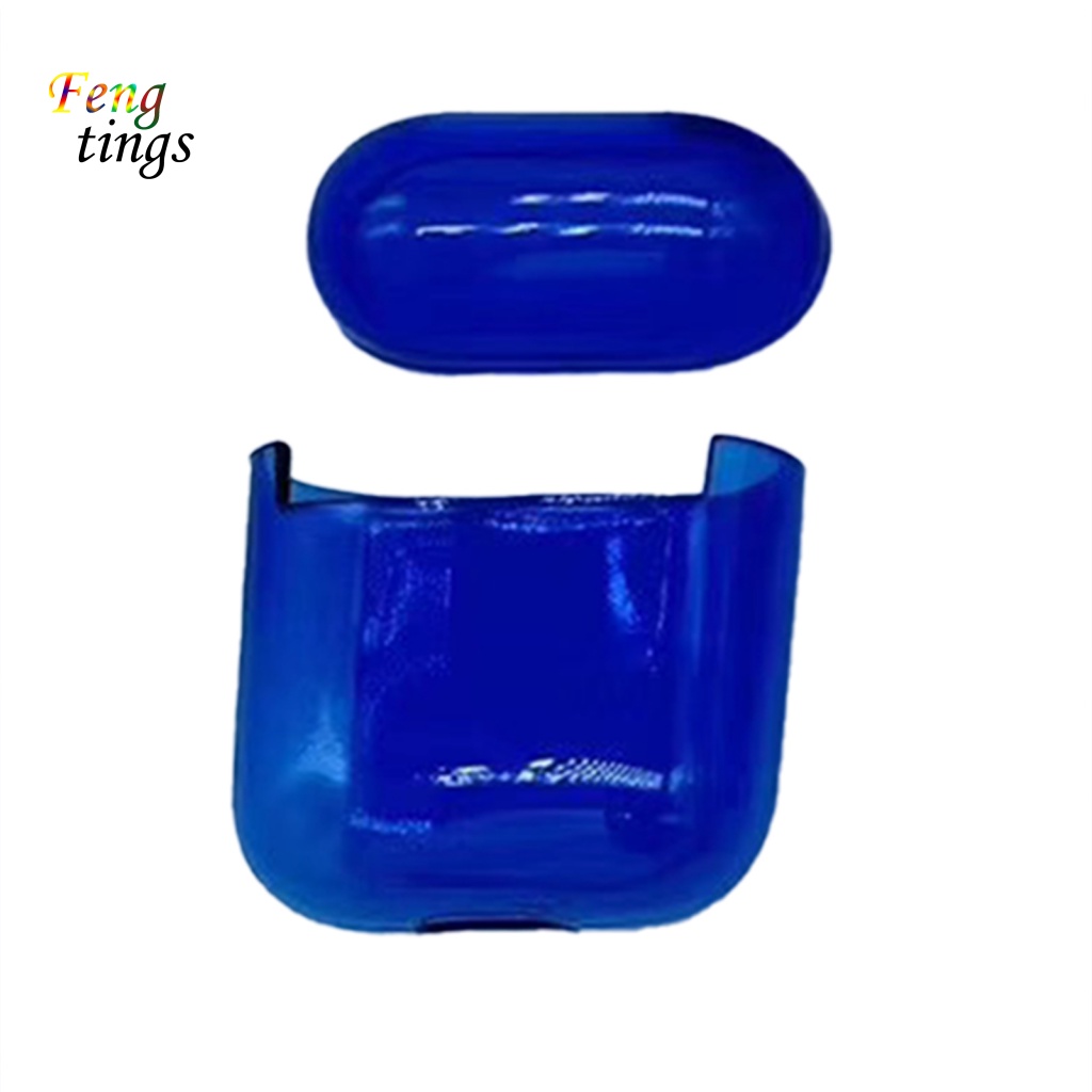 Vỏ Bảo Vệ Hộp Sạc Tai Nghe Bluetooth AirPods 1 / 2 / Pro Trong Suốt Chống Sốc Màu Kẹo Dễ Thương