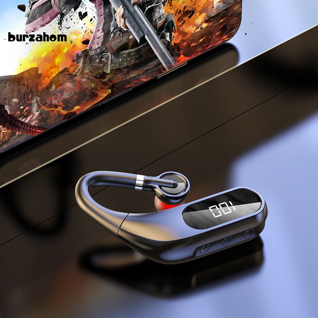 Tai Nghe Bluetooth 5.0 Không Dây Chống Thấm Nước Màn Hình LED Kỹ Thuật Số