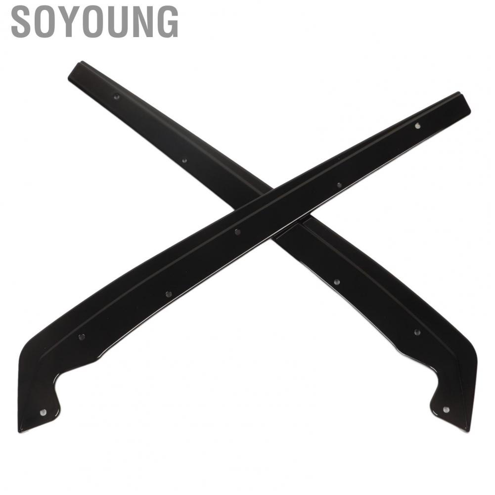 Soyoung Bumper Corner Guard Rear Bumper Spoiler Sporty Look Aerodynamic Design for 5 Series G30 Sedan M Sport