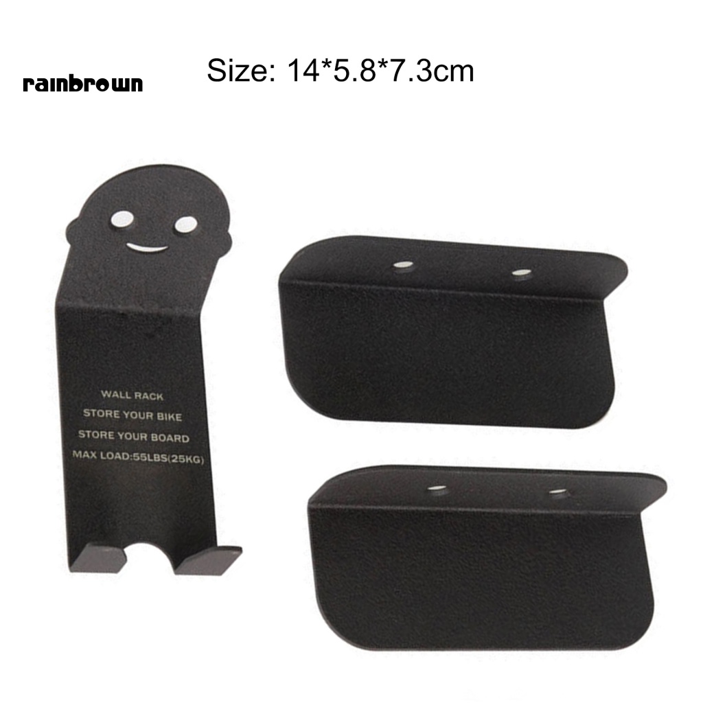 Bộ 3 Móc Treo Xe Đạp Gắn Tường