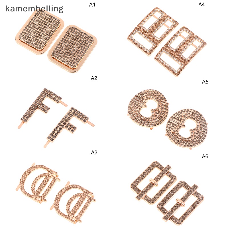 1 Cặp Kẹp Giày Cao Gót Đính Đá Cho Cô Dâu