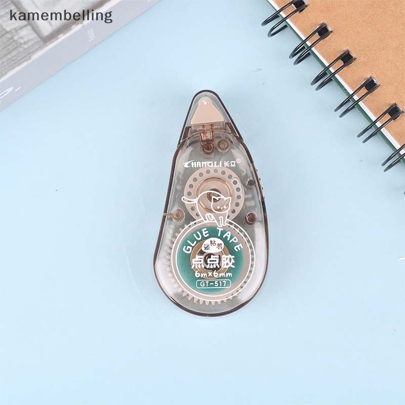 Kamembelling Cuộn Băng Keo Hai Mặt Họa Tiết Chấm Bi