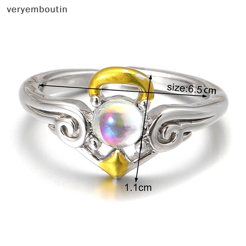 1 Cặp Nhẫn Đôi Cánh Thiên Thần Và Ác Quỷ Hai Màu Có Thể Điều Chỉnh Kích Cỡ Lãng Mạn Thời Trang Cho Cặp Đôi Quà Tặ