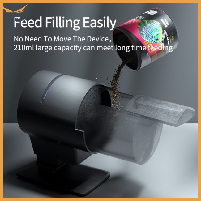 Thiết Bị Cho Cá Ăn Tự Động Thông Minh Điều Khiển Từ Xa