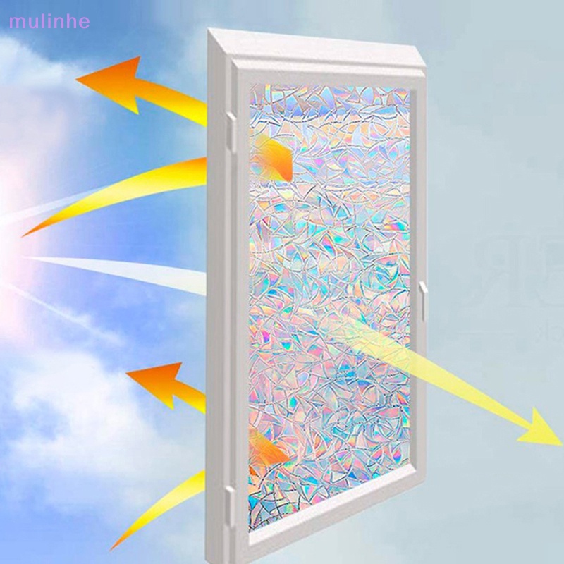 Miếng Dán Cửa Sổ Kính Hình Mưa 3D Phản Quang Giữ Riêng Tư Tiện Dụng