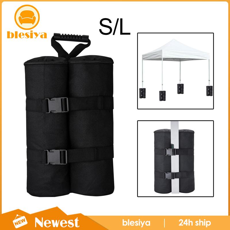 [Blesiya] Túi Cát Màu Đen Để Dựng Lều Mái Hiên Không Cát