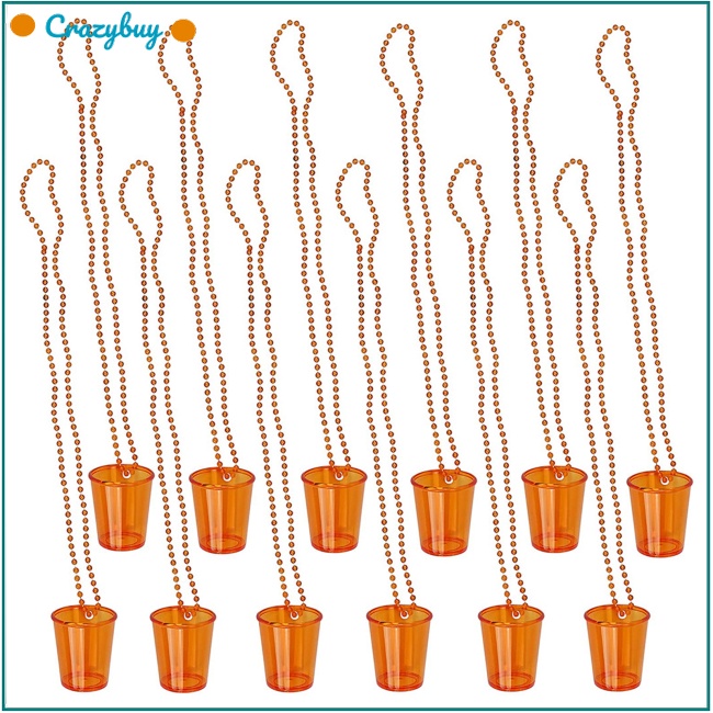 Cr Set 12 Vòng Cổ Chuỗi Hạt Thủy Tinh Nhỏ Dùng Để Trang Trí Tiệc Cưới / Nhà Tắm