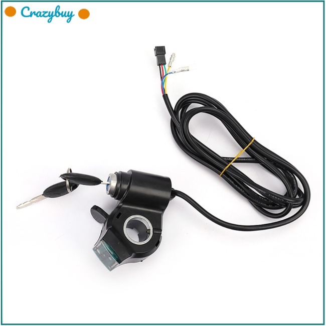 Cr Bộ Điều Chỉnh Tốc Độ Tay Ga Màn Hình Lcd Cho Xe Đạp Điện