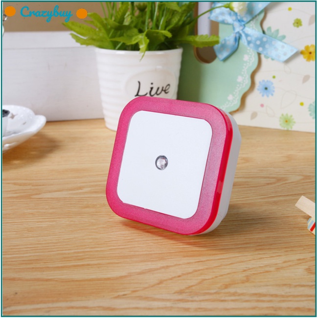 Cr Đèn Led Tự Động Cảm Ứng Ban Đêm Trang Trí Cầu Thang / Phòng Ngủ / Phòng Khách Phích Cắm US