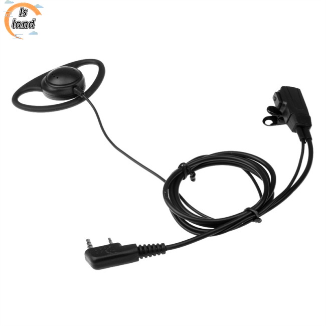 Tai Nghe Có Kẹp Sắt Hình Chữ D Cho Bộ Đàm Baofeng 666s 888s Uv5r