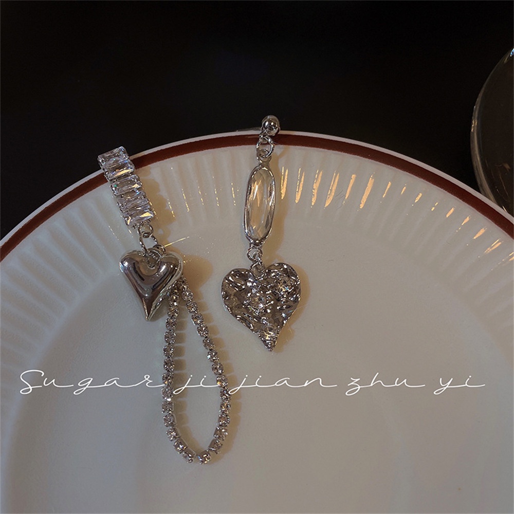 Bông Tai Hình Trái Tim Thời Trang Dành Cho Nữ