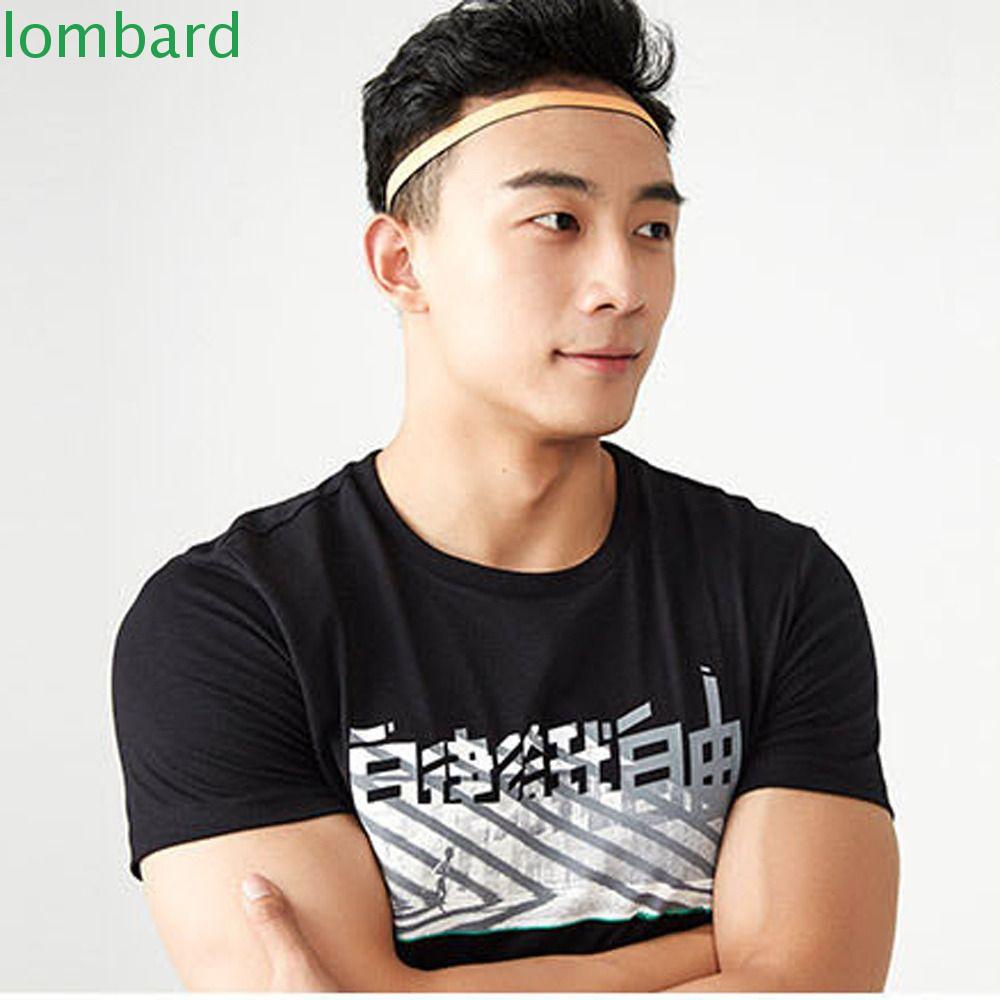 Băng Đô Thể Thao Bằng Silicon Mỏng Co Giãn Chống Trượt Thấm Hút Mồ Hôi Màu Kẹo Thời Trang