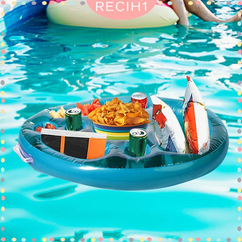 Giá Đỡ Cốc Nước Nóng / Thức Ăn Bơm Hơi Tiện Dụng Cho Hồ Bơi