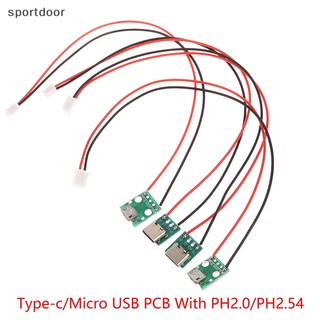 Bảng Mạch Chuyển Đổi Micro USB Sang DIP Female Cổng Type-c PCB