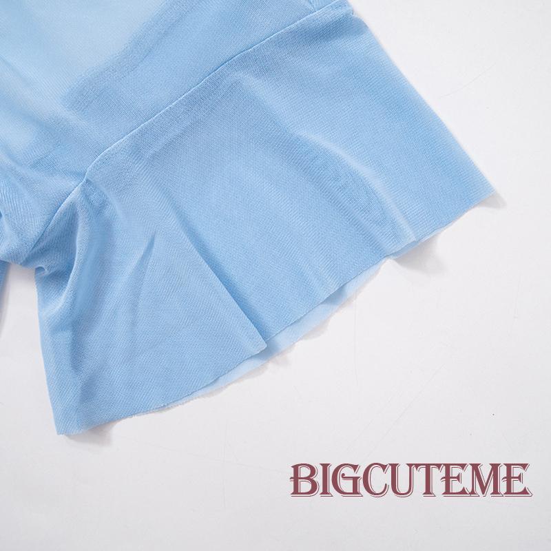 Áo Thun Tay Ngắn Cổ Thuyền Nhìn Xuyên Thấu Thời Trang Mùa Hè Cho Nữ