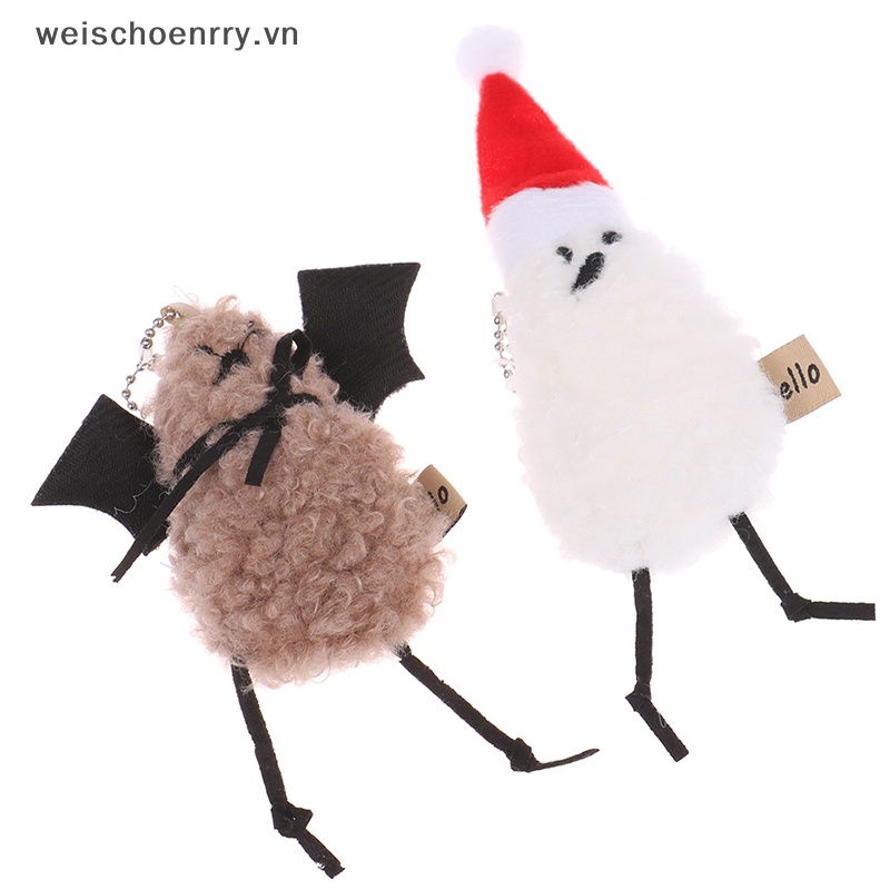 Móc Khóa Hình Chú Chim Nhồi Bông Đáng Yêu